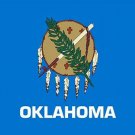 OKLAHOMA official state flag INDIAN SYMBOLIC collectors historical 20x30 HOT