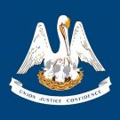 LOUISIANA STATE FLAG POSTER official historic collectors political 20x30 HOT