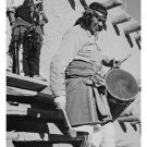 INDIAN descending stairs with drum dance PHOTO POSTER new mexico 1942 20x30
