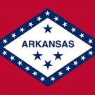 OFFICIAL state flag poster ARKANSAS historic collectors STARS sporty 20x30