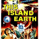 THIS LAND EARTH movie poster ACTION adventure SPACE saucers ALIENS 20x30
