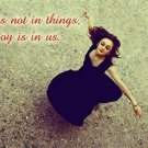 TWIRLING CAREFREE WOMAN inspirational poster 20x30 SPIRITED JOY SURRENDER