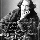 renowned english author OSCAR WILDE inspirational quote POSTER 20x30 COOL renowned english author OSCAR WILDE inspirational quote POSTER 20x30 COOL