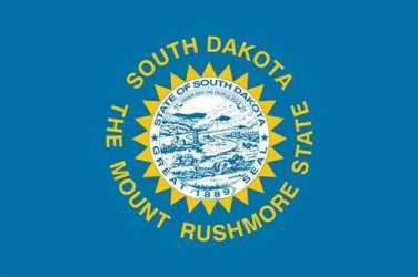 south dakota official flag poster THE MOUNT RUSHMORE STATE collectors 20x30