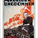 propaganda poster THOR WIBORG WORKING YOUTH POSTER may 1935 POLITICAL 20x30