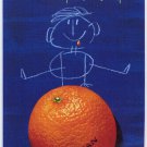 OUTSPAN vintage ad poster AUSTRIA 1963 20x30 comical COLLECTOR'S new rare