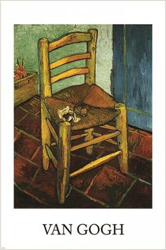 1888 vincent van gogh LA CHAISE DE VAN GOGH classic art poster 20x30