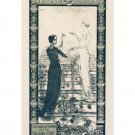 EXHIBITION - ROSE + CROSS SOCIETY poster carlos schware FRANCE 1892 20x30