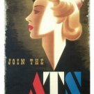 join the ATS VINTAGE WAR POSTER united kingdom 20x30 classic RECRUITMENT