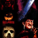 HALLOWEEN POSTER Jason Freddy Chainsaw SCARRY RARE HOT NEW 20x30