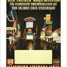 HAMBURG AMERIKA FILM vintage movie poster EUROPEAN COLLECTORS rare 20x30