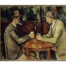 Impressionist Paul Cezanne's Painting THE CARD PLAYERS Poster 20x30 PRIZED