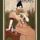 LUNDBORG'S PERFUMES vintage ad poster L RHEAD USA 1894 20x30 classy NEW