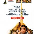 classic MAROONED movie poster gregory PECK gene HACKMAN nancy KOVACK 20x30