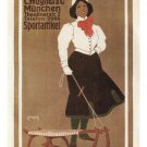 VINTAGE AD POSTER for a sports-goods shop carl moos GERMANY 1907 20x30 rare