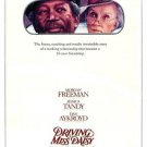MORGAN FREEMEN JESSICA TANDY driving miss daisy CLASSIC movie poster 20x30 MORGAN FREEMEN JESSICA TANDY driving miss daisy CLASSIC movie poster 20x30