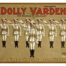 DICKENSESQUE spectacular musical DOLLY VARDEN VINTAGE POSTER soldiers 20x30