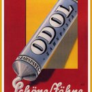 Odol Zahnpasta VINTAGE AD POSTER Austria 1925 20x30 Retro Prized Cool