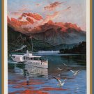 le lac d'Annecy VINTAGE AD POSTER united states 1900 20x30 HOT COLLECTORS