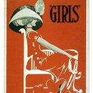 clyde fitch's vintage comedy GIRLS THEATER POSTER dramatic funny 20x30 HOT