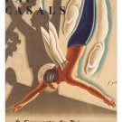 classic ad poster ORCHESTRA PAU CASALS francesc d'assis gali ARTISTIC 20x30