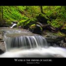 Leonardo da Vinci QUOTE ABOUT WATER Inspirational Poster 20x30 Nature Leonardo da Vinci QUOTE ABOUT WATER Inspirational Poster 20x30 Nature