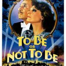 to BE or NOT to BE movie poster COMEDY mel BROOKS anne BANCROFT witty 20x30
