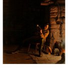 Eastman Johnson THE BOYHOOD OF LINCOLN Evening In Hut FINE ARTS POSTER 20x30