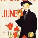 VINTAGE MAG COVER poster HARPER'S JUNE edward penfield US 1900 20x30 PRIZED