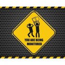 HILARIOUS you are being MONITORED poster 20x30 clever funny IRONIC classic HILARIOUS you are being MONITORED poster 20x30 clever funny IRONIC classic