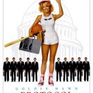 comedy PROTOCOL movie poster GOLDIE HAWN sports WASHINGTON suits CUTE 20x30