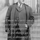 motivational inspirational CHARLES M. SCHWAB steel magnate QUOTE POSTER 20x30