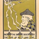 BESIDE THE BONNIE BRIER BUSH ian maclaren VINTAGE AD POSTER book title 20x30