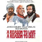 reason to LIVE reason to DIE MOVIE poster COBURN SAVALAS SPENCER edgy 20x30