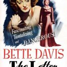 BETTE DAVIS is dangerous in THE LETTER vintage movie poster HIGH DRAMA 20x30