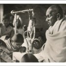 ghandi FASTS FOR PEACE political SPIRITUAL inspirational poster 1948 20x30
