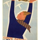 COMITE AIRLINER national propagande aeronautique VINTAGE TRAVEL POSTER 20x30