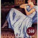 berliner STANDARD vintage AD TRAIN POSTER AUSTRIA 1933 20x30 prized  HOT new