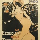 la esquella de la torratxa ALMANACH 1905 vintage ad poster P. YNGLADA 20x30