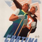 CORTINA vintage travel poster MARIO PUPPO ITALY 1938 20x30 HOT COLLECTORS
