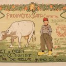 vintage ad poster PRODUCTES SANS Y NUTRITIUS antoni utrillo PASTORAL 20x30