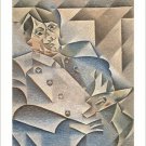portrait of PABLO PICASSO vintage ART poster JUAN GRIS modern cubism 20x30