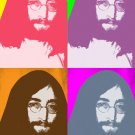 SINGER JOHN LENON celebrity multiple image POP ART POSTER psychedelic 20x30
