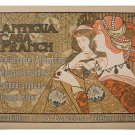 antigue casa franch ORNATE LOVELY vintage art poster ALEX de RIQUER 20x30
