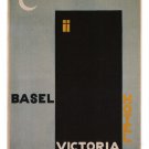VICTORIA national hotel VINTAGE POSTER N. stoecklin switzerland 20x30 PRIZED