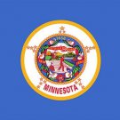 MINNESOTA OFFICIAL FLAG poster STAR COLORFUL historic collectors 20x30 NEW