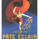 Vintage AD Poster PATE ECLAIR 20x30 First Rate STYLISH PRIZED COLLECTORS