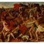 the victory of joshua over the amalekites N. POUSSIN 20x30 FINE ART POSTER