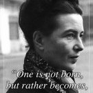 SIMONE DE BEAUVOIR french writer MOTIVATING QUOTE POSTER 20x30 intellectual SIMONE DE BEAUVOIR french writer MOTIVATING QUOTE POSTER 20x30 intellectual