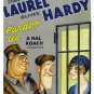 PARDON US LAUREL & HARDY movie poster COMEDY ANIMATED COLORFUL 20x30